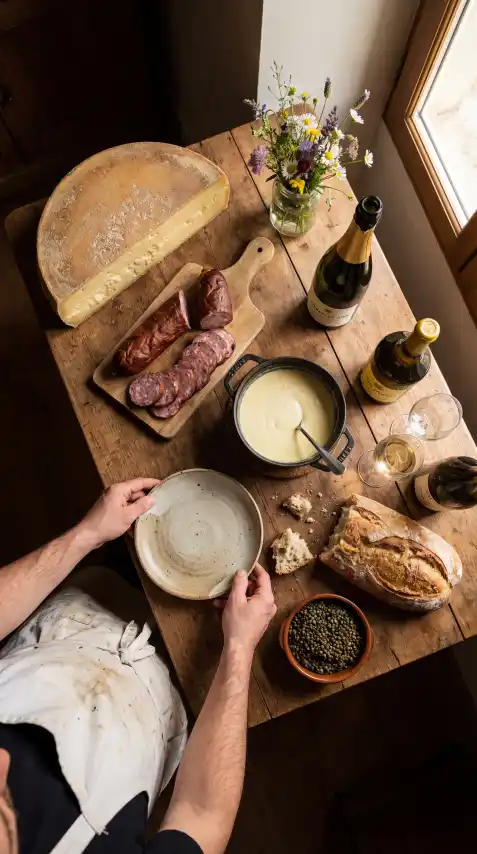 Repas authentique - Les Épicuriades